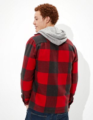 AE Flannel Shirt Jacket