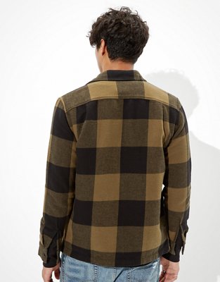 AE Flannel Shirt Jacket
