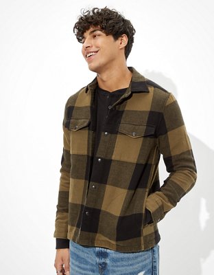 AE Flannel Shirt Jacket
