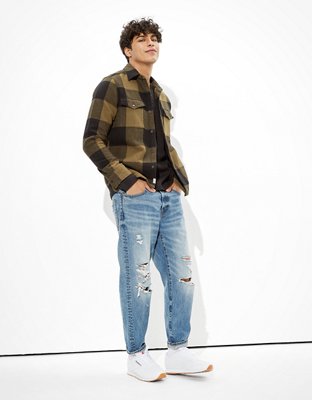 AE Flannel Shirt Jacket