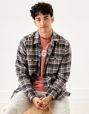 AE Super Soft Flannel Shirt