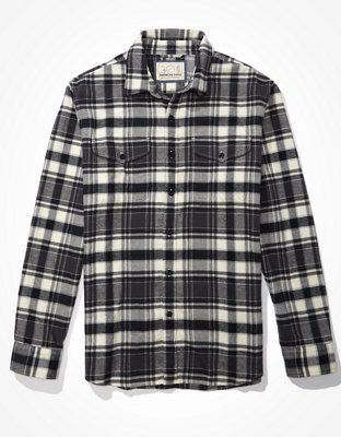 AE Standard Fit Flannel Shirt