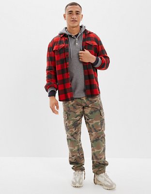 AE Super Soft Plaid Flannel Shirt