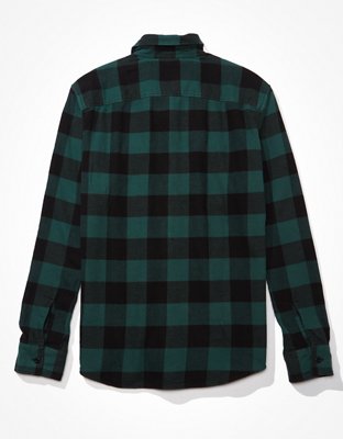 AE Super Soft Plaid Flannel Shirt