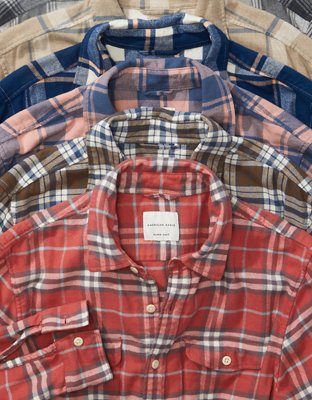 AE Super Soft Flannel Shirt