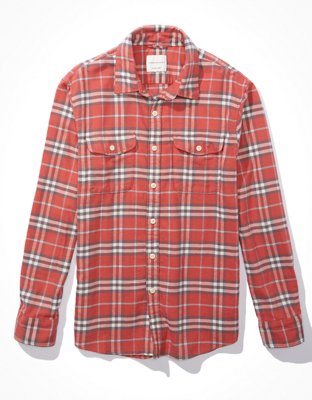 AE Camisa de Flannel Super Suave