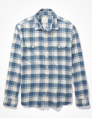 AE Camisa de Flannel Super Suave