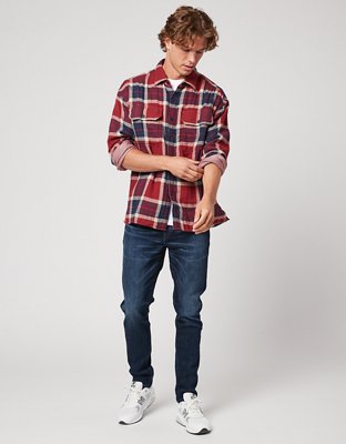 Men's Button-Up Shirts & Flannel Shirts | American Eagle