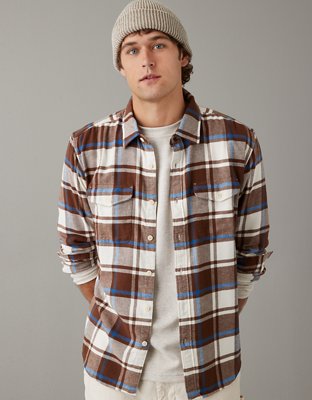 Extra Long Sleeve Flannel Shirts For Men