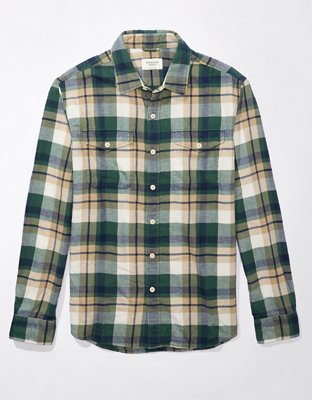 Buy AE Super Soft Flannel Shirt online