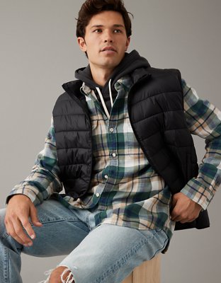 Fall Outfits for Guys: Flannels - #AEJeans