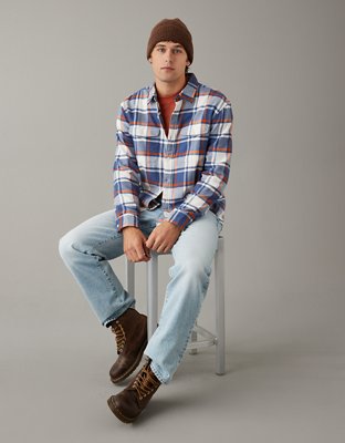 Camisa de franela supersuave AE