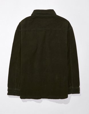 AE Camisa estilo Chamarra Super Suave de Corderoy