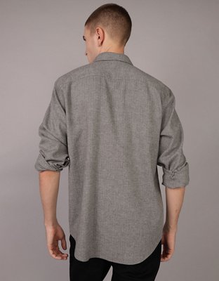 AE Camisa de Flannel para Usar Junto a la Chimenea