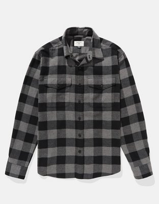 AE Camisa de Flannel para Usar Junto a la Chimenea