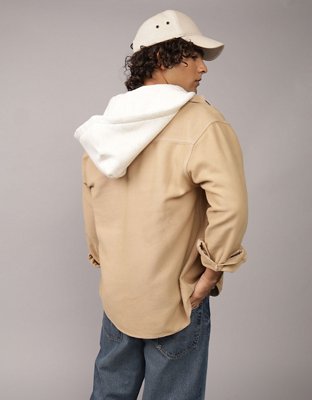 AE Hooded Flannel Shirt