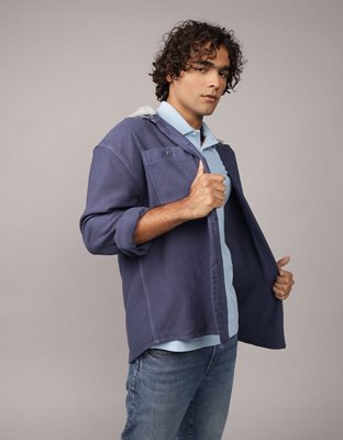 AE Hooded Flannel Shirt