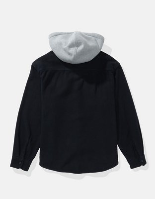 Camisa de franela con capucha AE