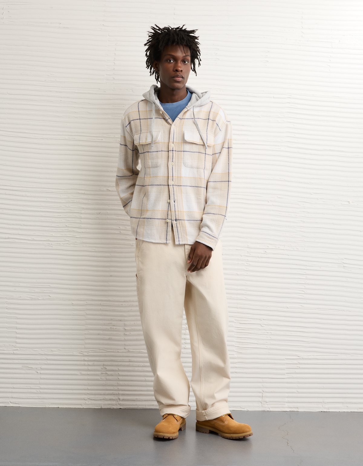 AE Hooded Flannel - image 5