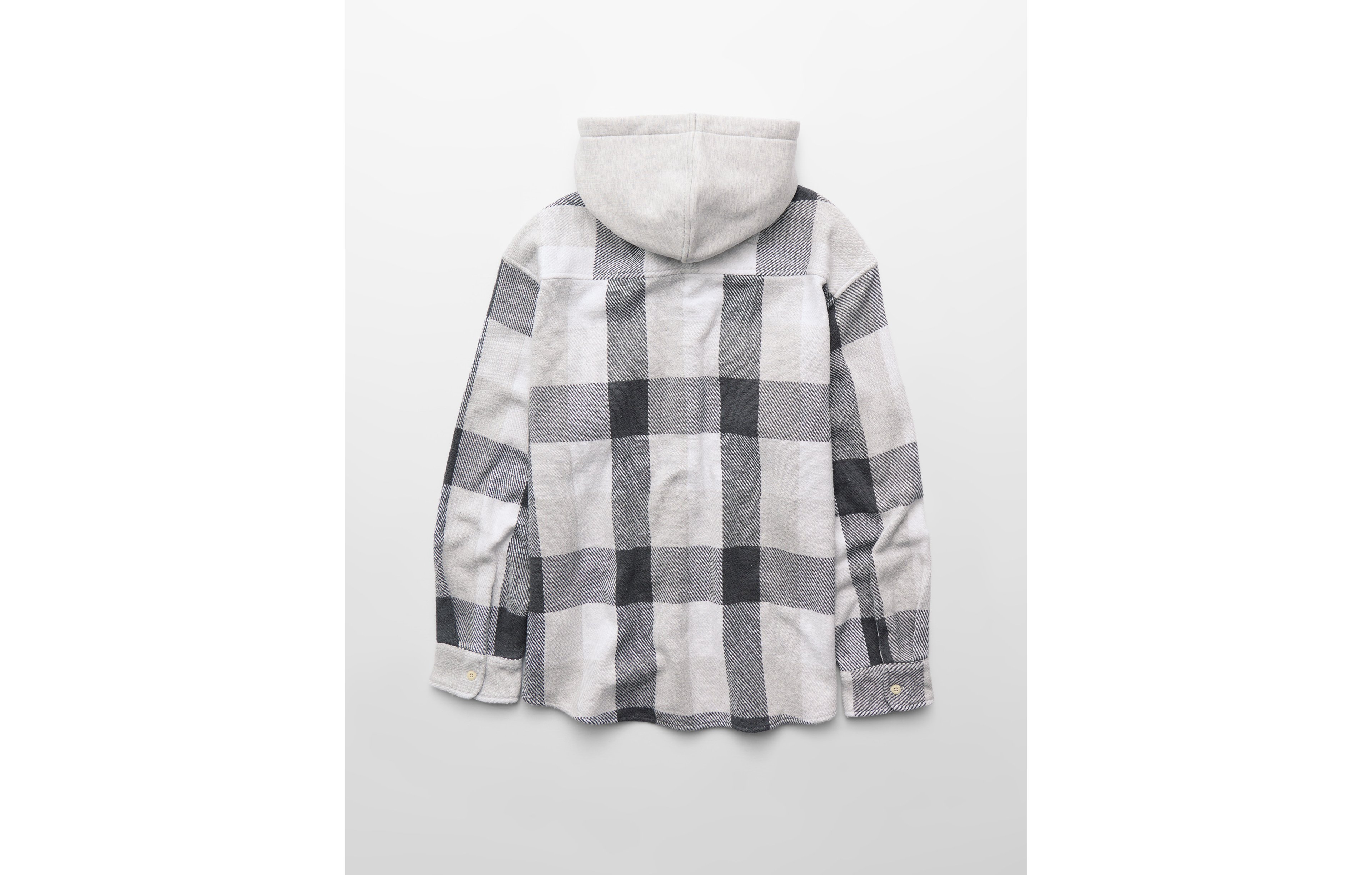 AE Relaxed Fit Hooded Flannel