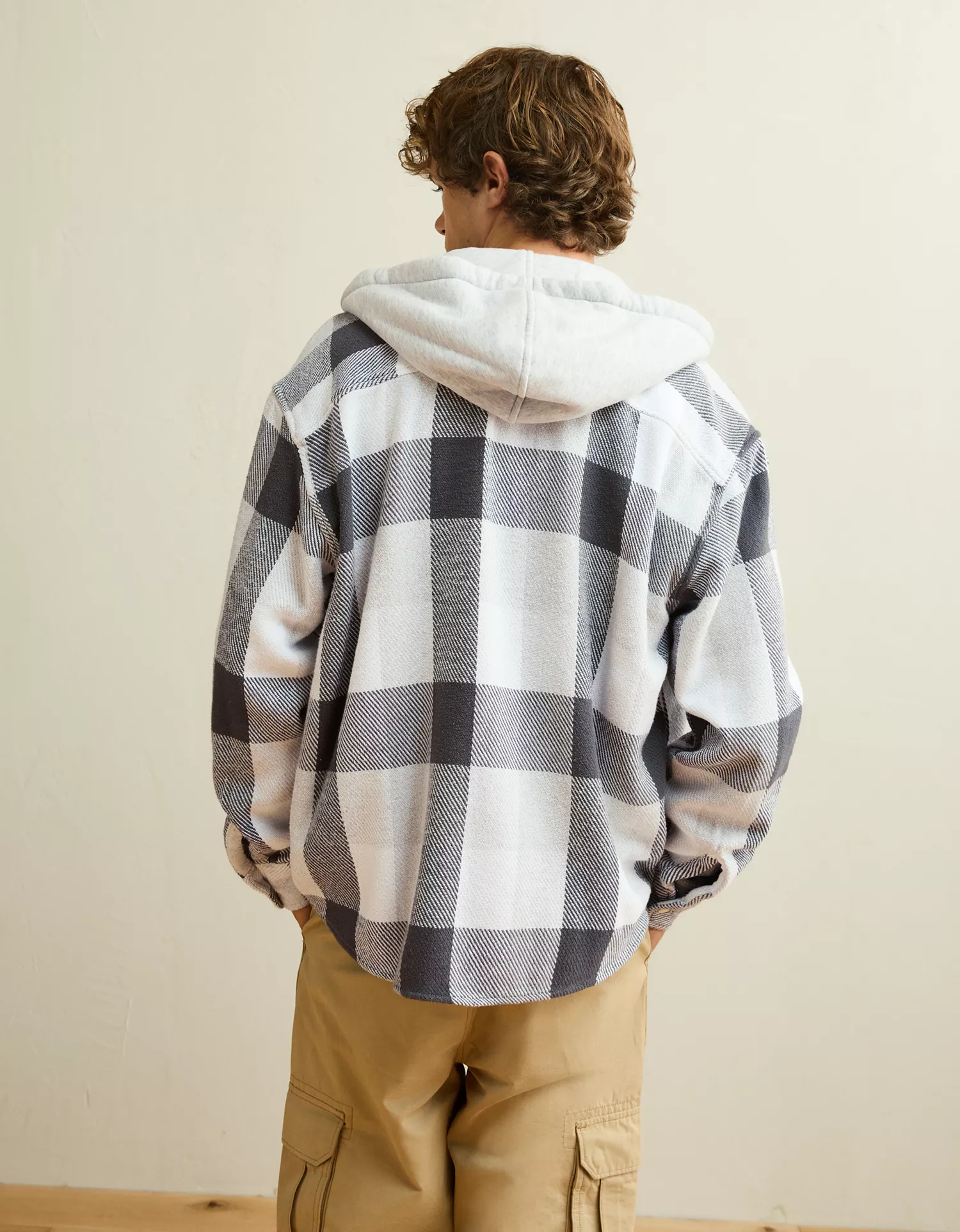 AE Relaxed Fit Hooded Flannel - thumbnail 9