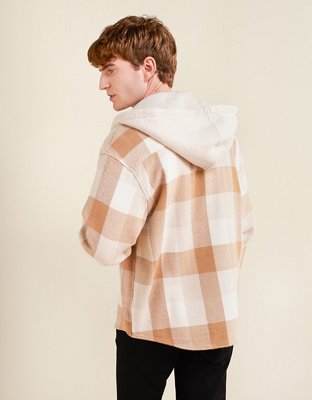 AE Relaxed Fit Hoodie Flannel