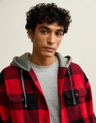 AE Hooded Flannel