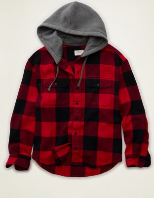 AE Hooded Flannel