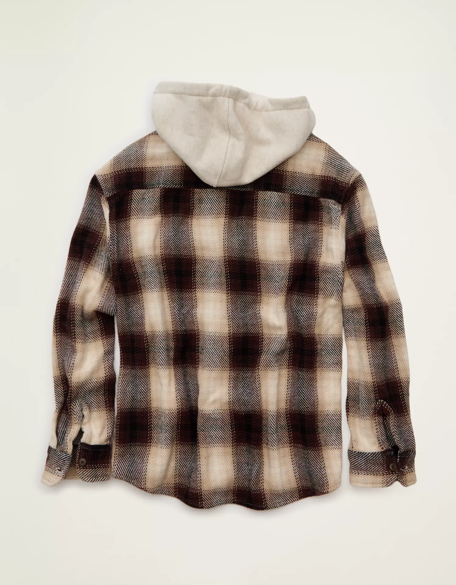 AE Relaxed Fit Hooded Flannel - thumbnail 4