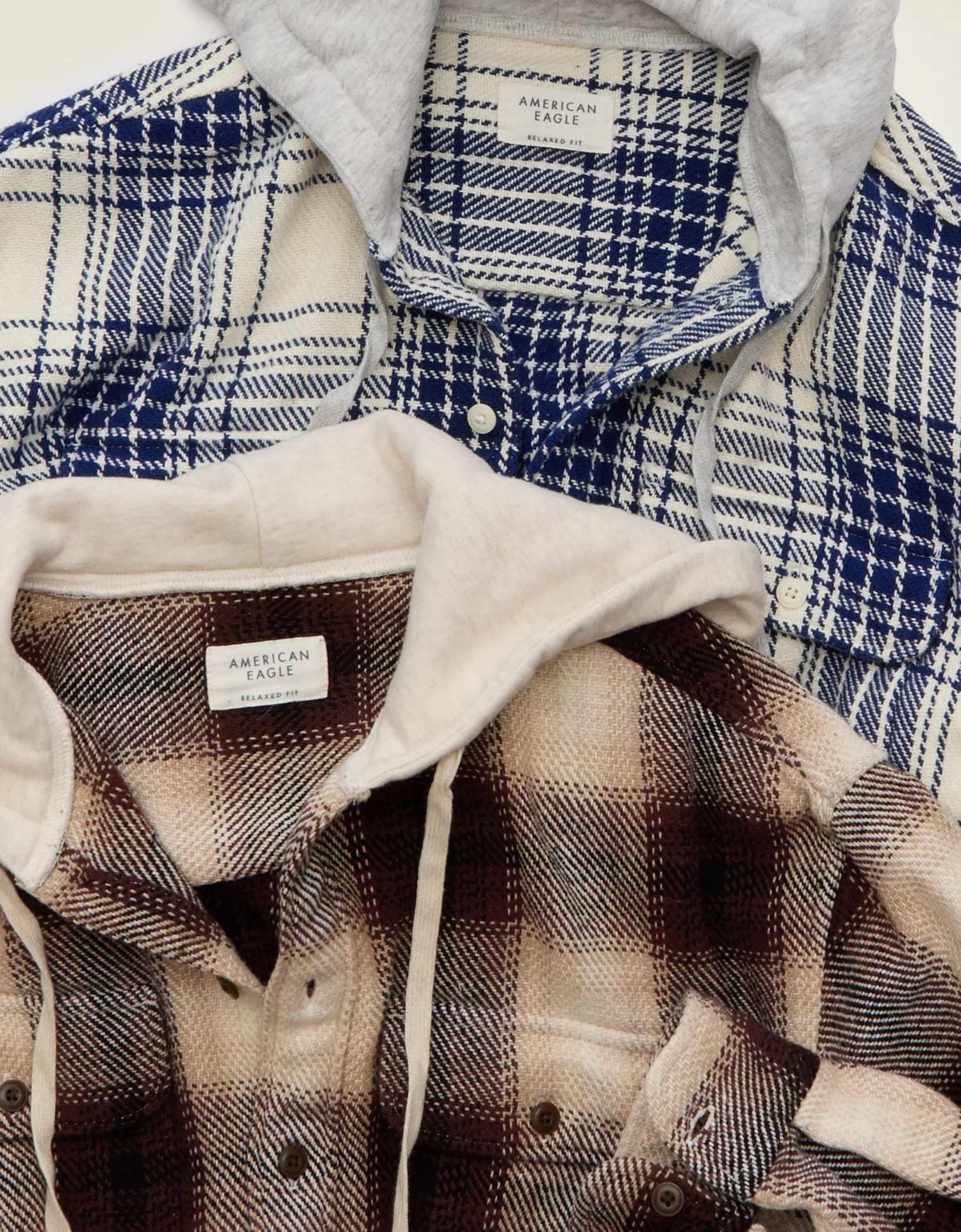 AE Relaxed Fit Hooded Flannel - thumbnail 6