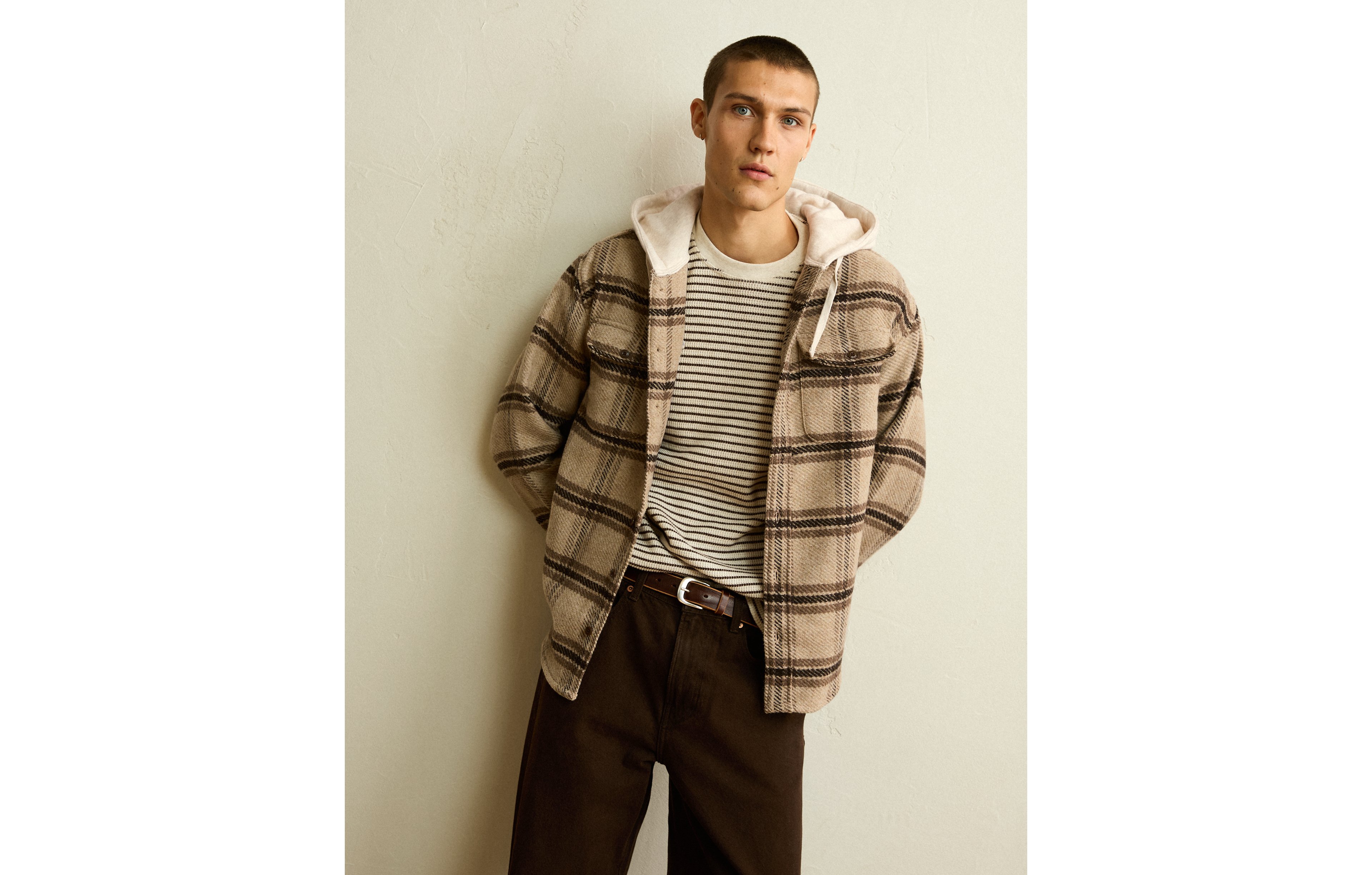 AE Hooded Flannel