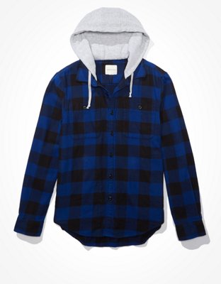 flannel sweatshirt mens