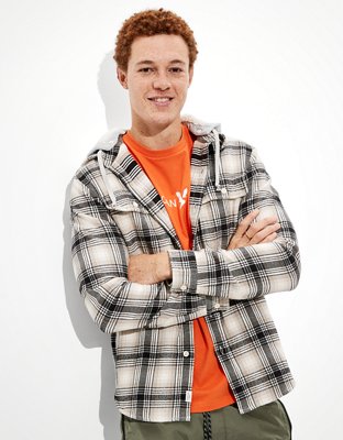 Мужские худи American Eagle AE Flannel — фото 2