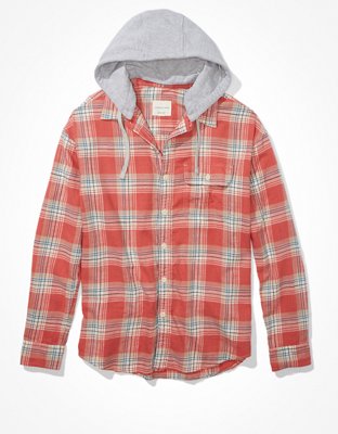 AE Cozy Cabin Hoodie Flannel