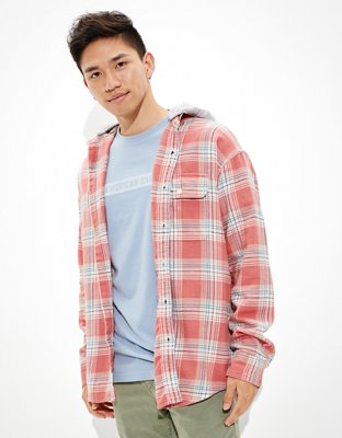 AE Cozy Cabin Hoodie Flannel