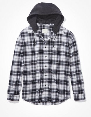 AE Cozy Cabin Hoodie Flannel