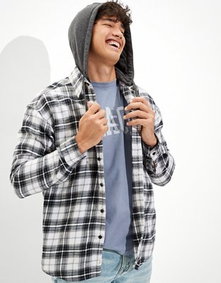 AE Cozy Cabin Hoodie Flannel