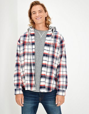 AE Cozy Cabin Hoodie Flannel