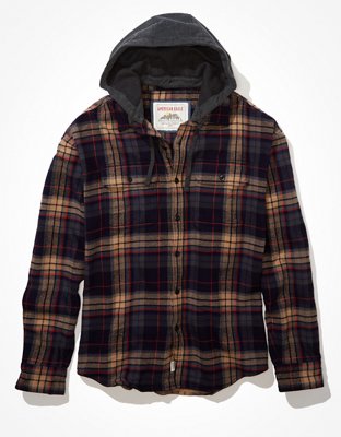 Женские худи American Eagle AE Cozy Cabin Flannel — фото 3