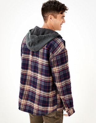 Женские худи American Eagle AE Cozy Cabin Flannel — фото 2