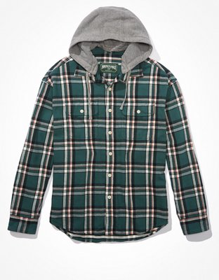 AE Hooded Flannel