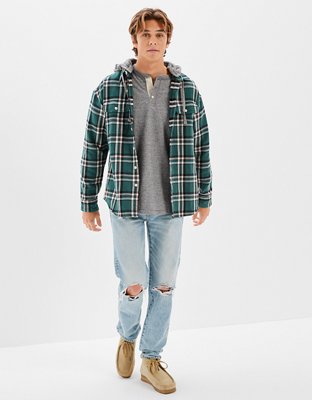 AE Hooded Flannel