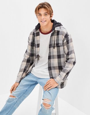 AE Hooded Flannel