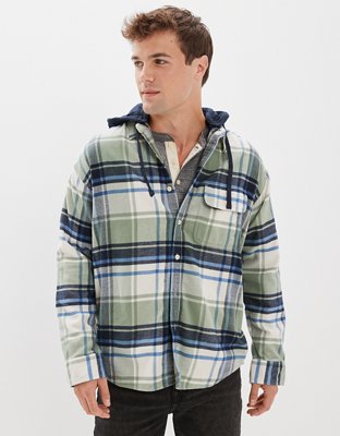 Ae flannel online hoodie