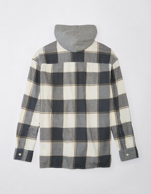 AE Hooded Flannel Shirt