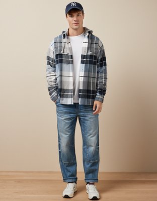 AE Hooded Flannel Shirt