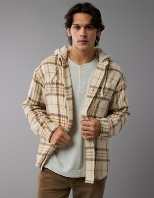 AE Hooded Flannel Shirt