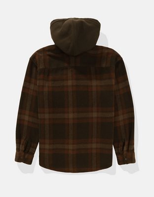 AE Flannel Hoodie