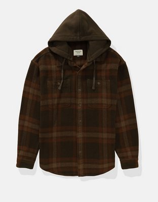 AE Flannel Hoodie