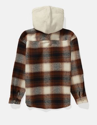 AE Flannel Hoodie